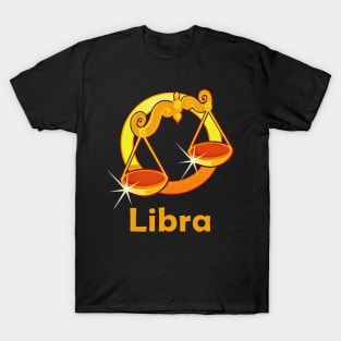 Libra zodiac sign T-Shirt